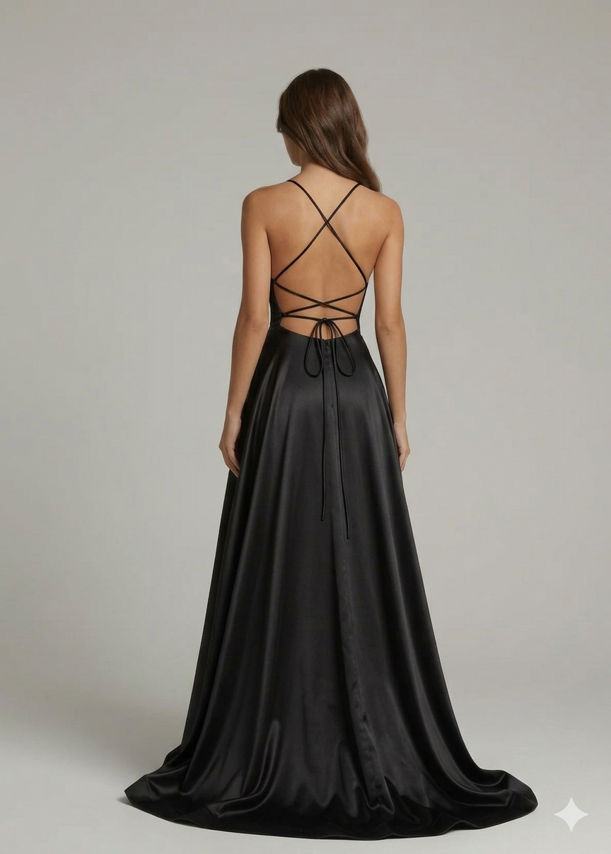 Haven - Robe en satin