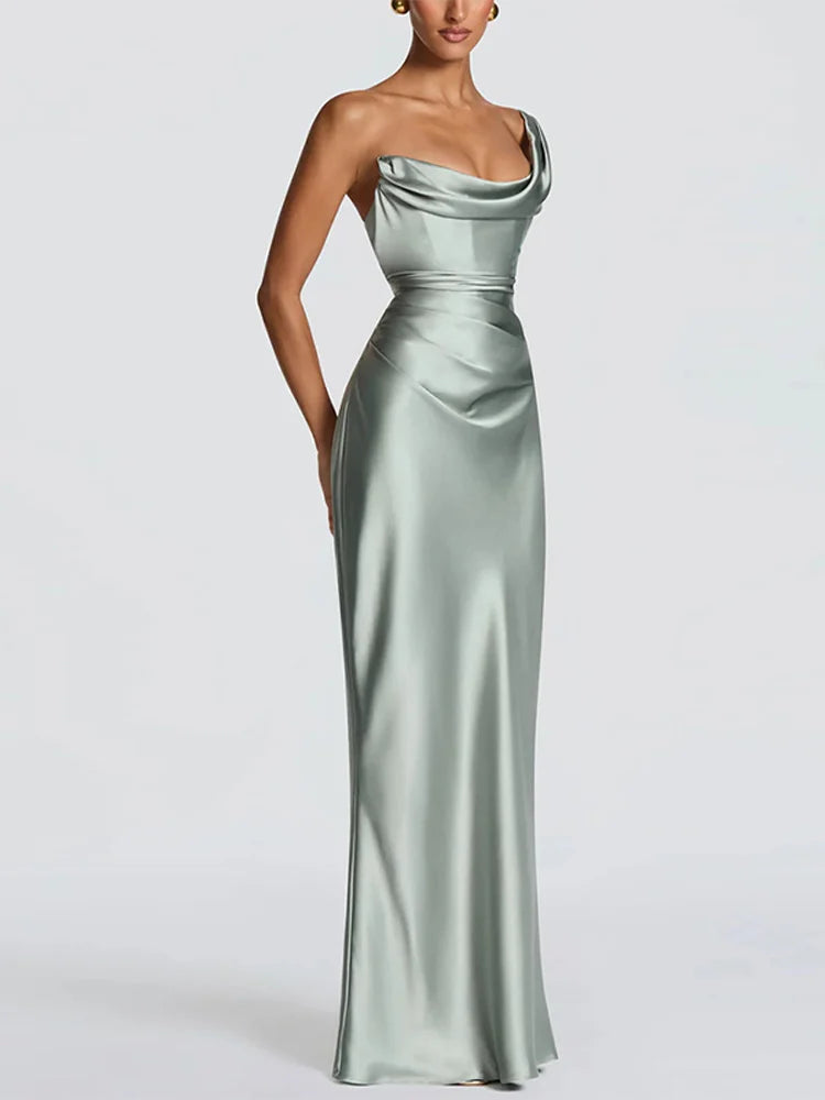 Lumi - One shoulder dress