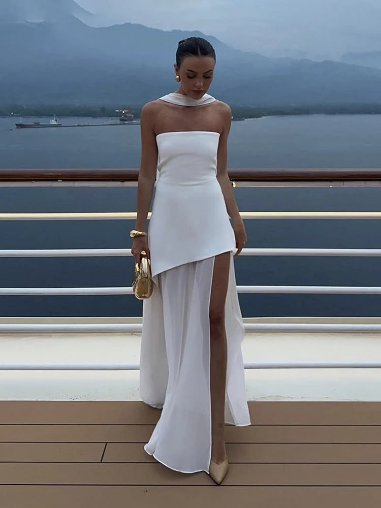 Odette - Robe bustier à ruban 