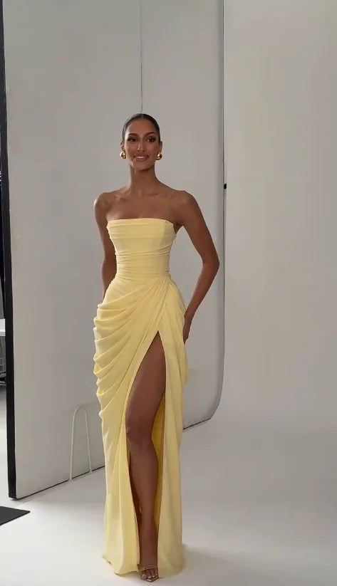 Cipher - Strapless dress