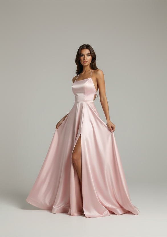 Haven - Robe en satin
