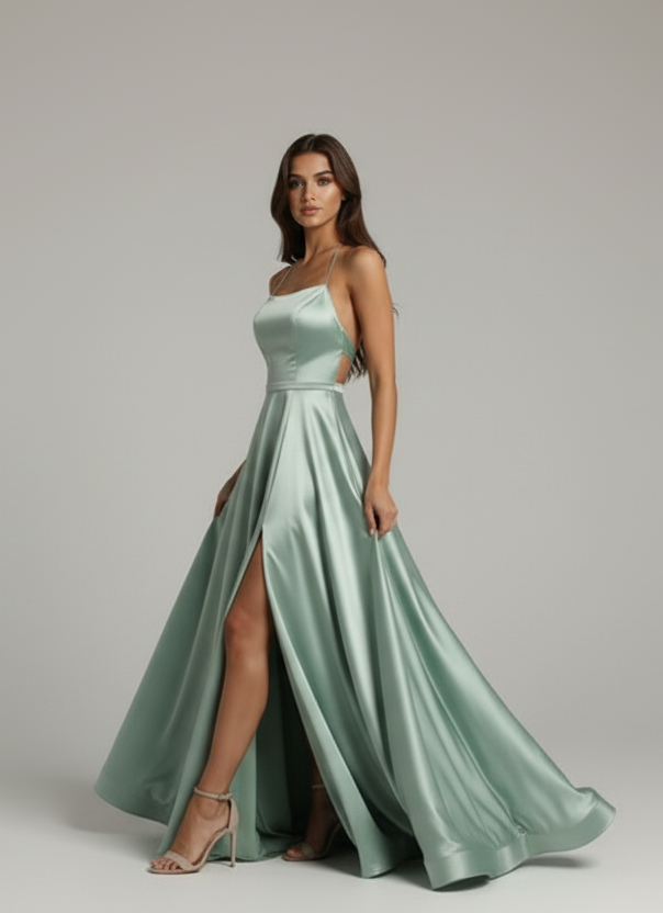 Haven - Robe en satin