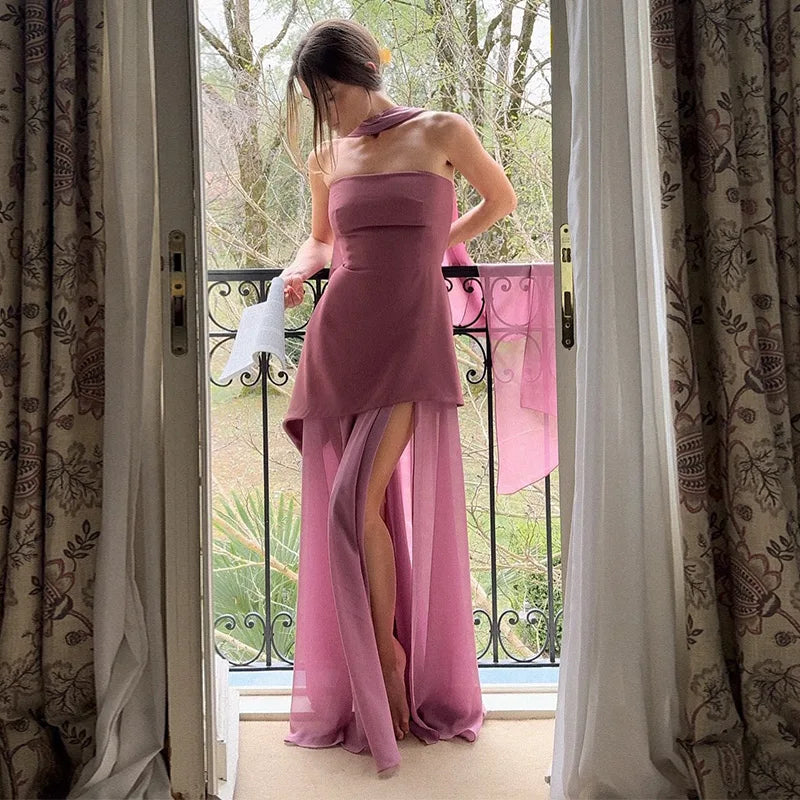 Odette - Robe bustier à ruban 